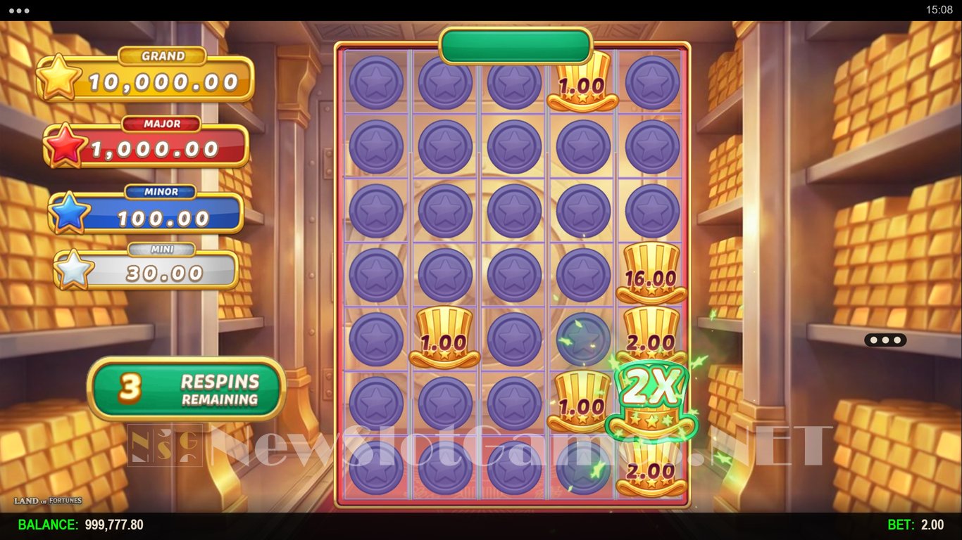 Land Of Fortunes Slot Demo Image