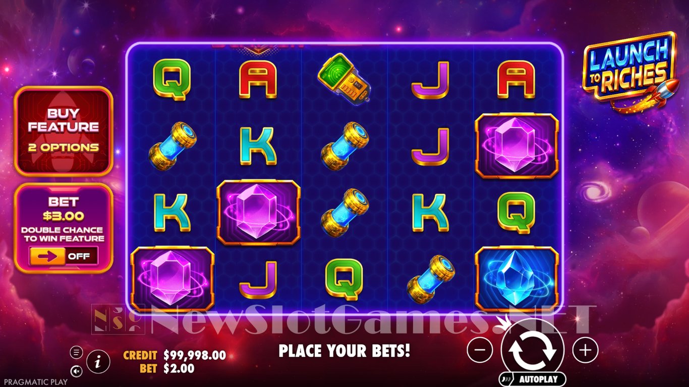Launch to Riches Slot Demo Image