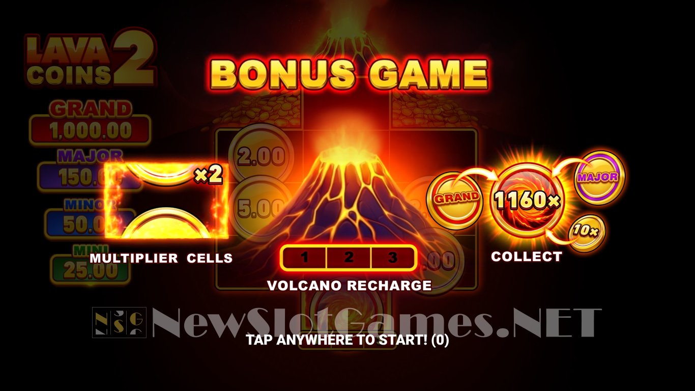 Lava Coins 2 Slot Slot Image in Demo - pic. 6