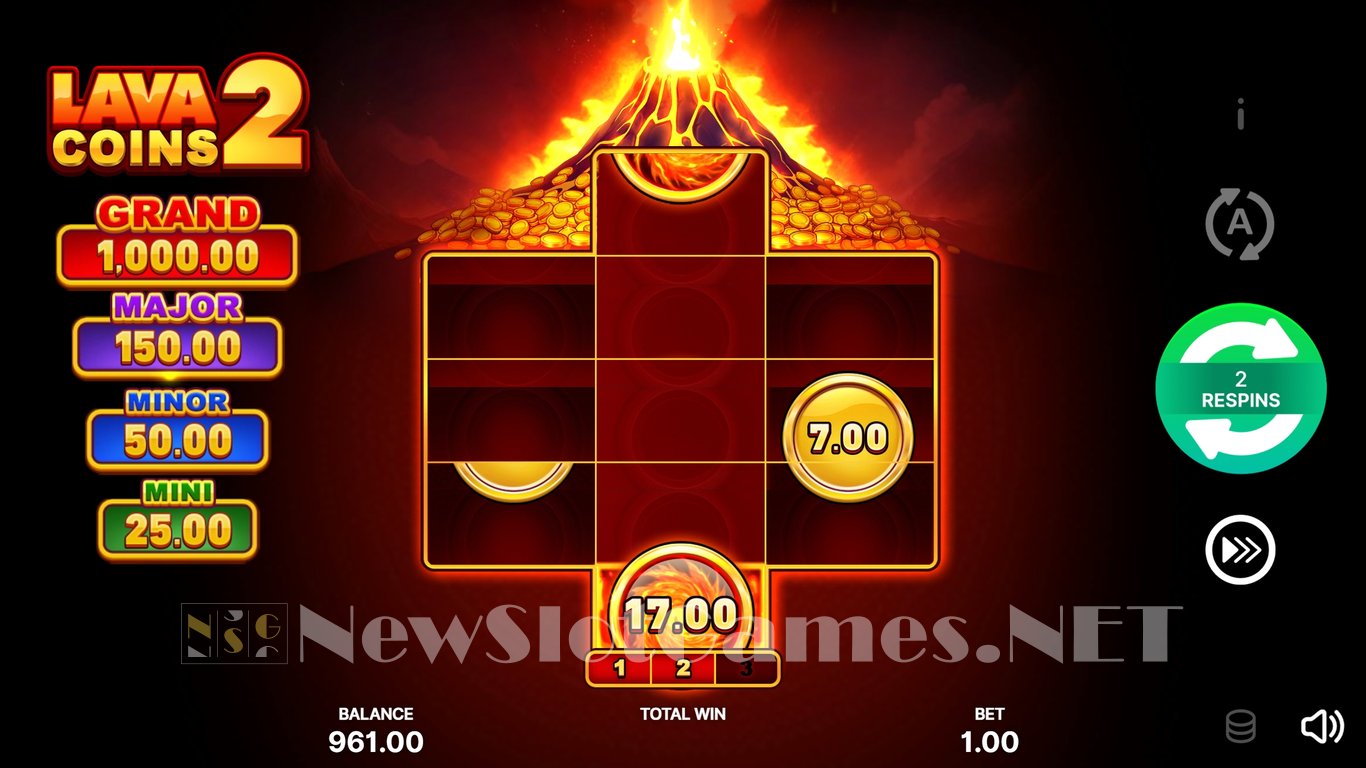 Lava Coins 2 Slot Slot Image in Demo - pic. 7