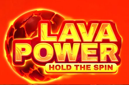 Lava Power Hold the Spin Slot Logo