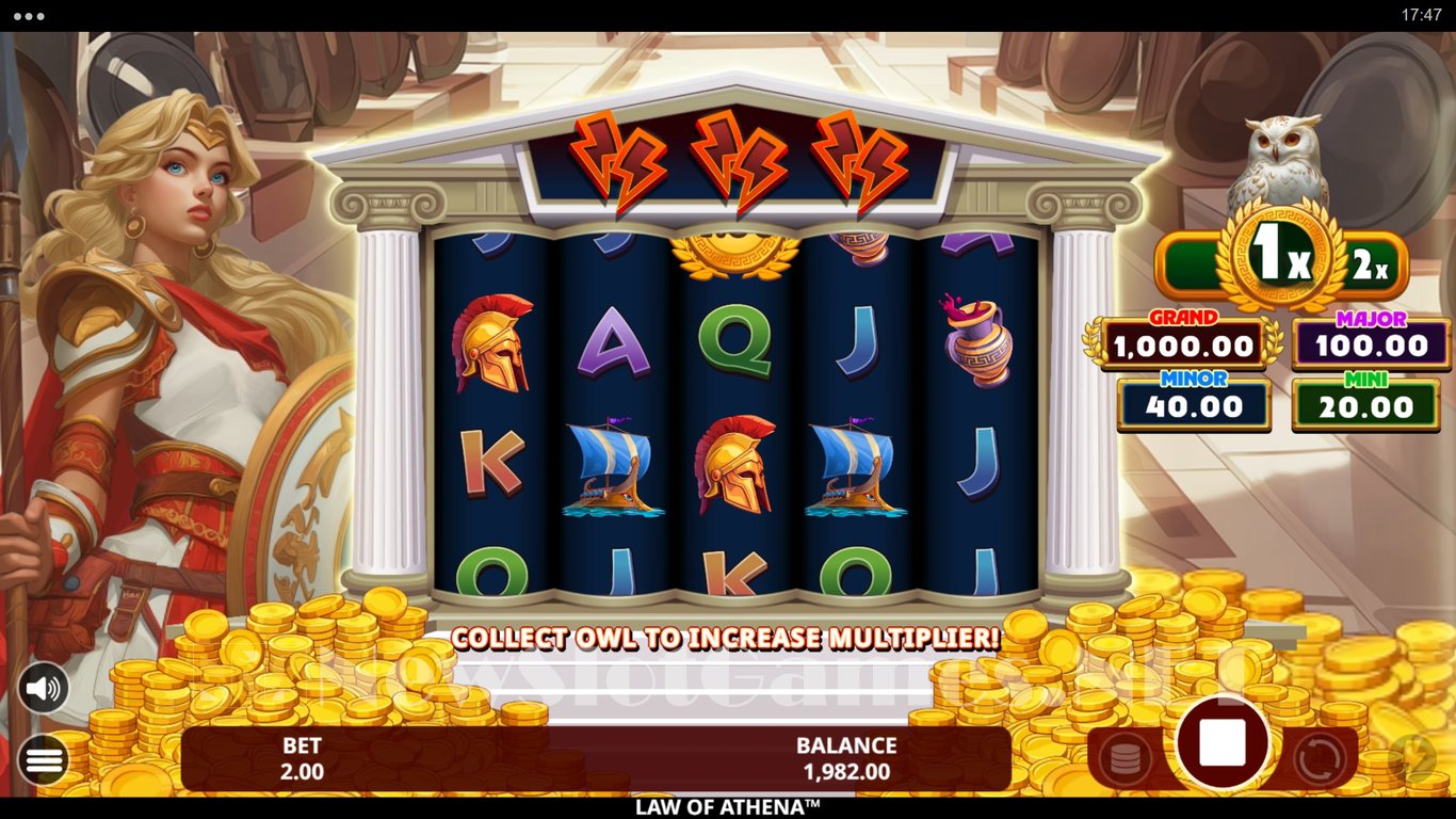 Law of Athena Slot Slot Image in Demo - pic. 2