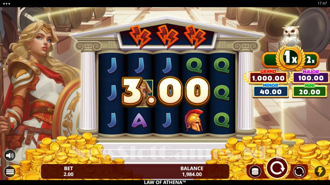Law of Athena Slot Slot Image in Demo - pic. 4