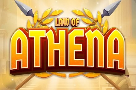 Law of Athena Slot Logo