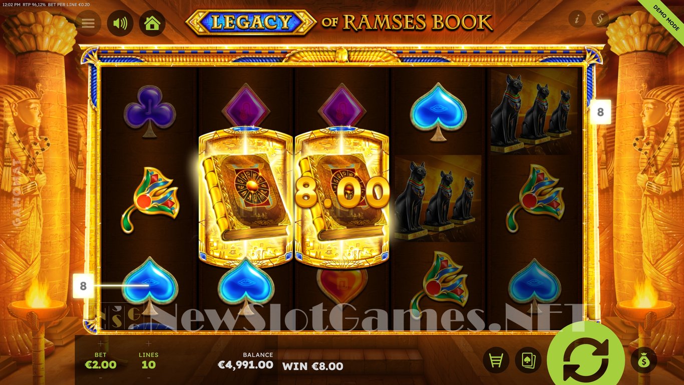 Legacy of Ramses Book Slot Slot Image in Demo - pic. 3