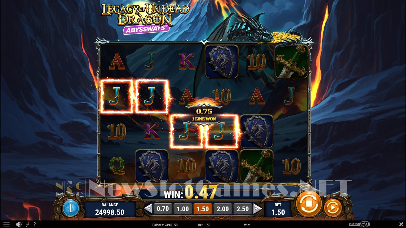 Legacy of Undead Dragon Abyssways Slot Demo Image