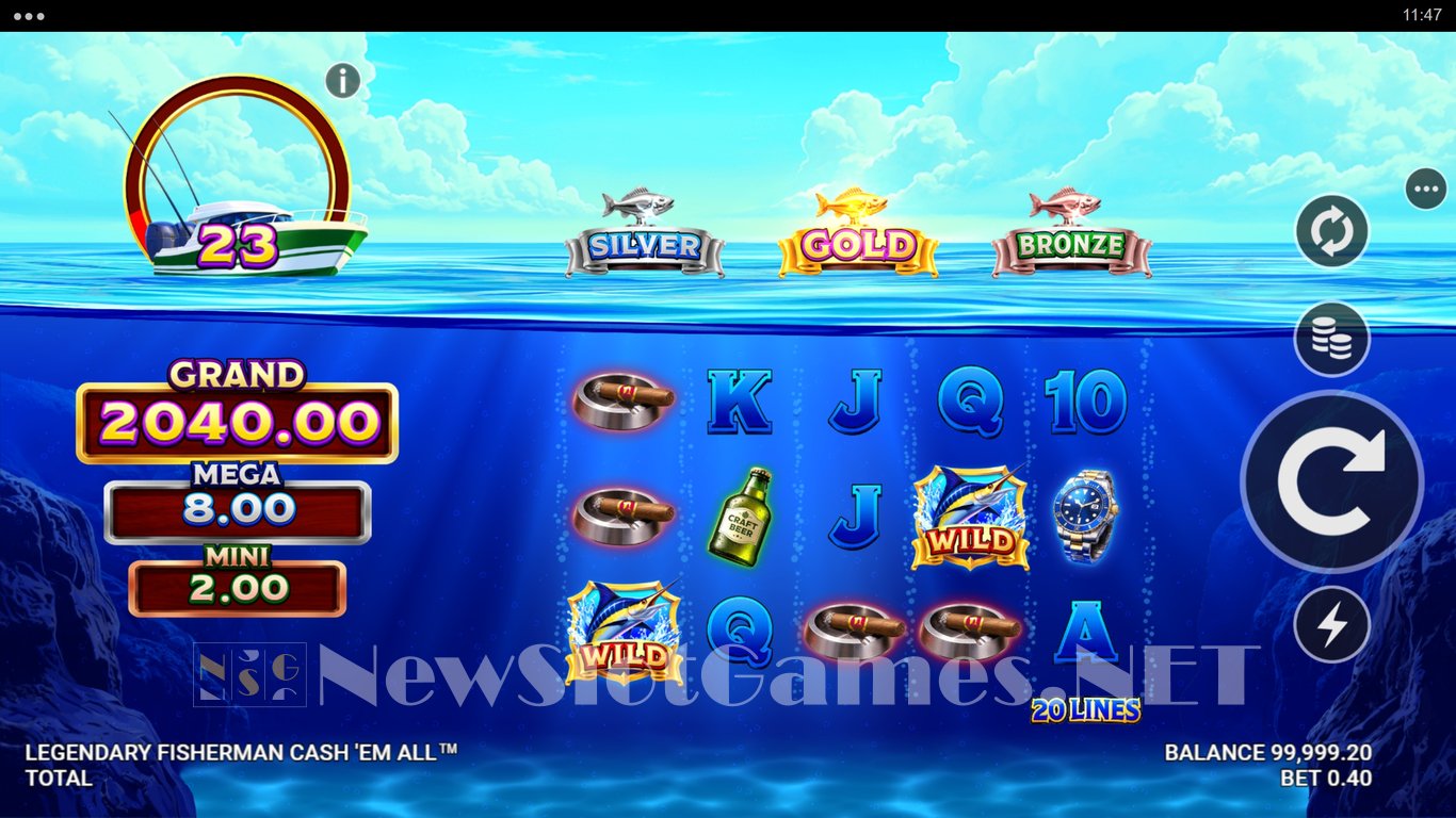 Legendary Fisherman Cash Em All Slot Slot Image in Demo - pic. 2