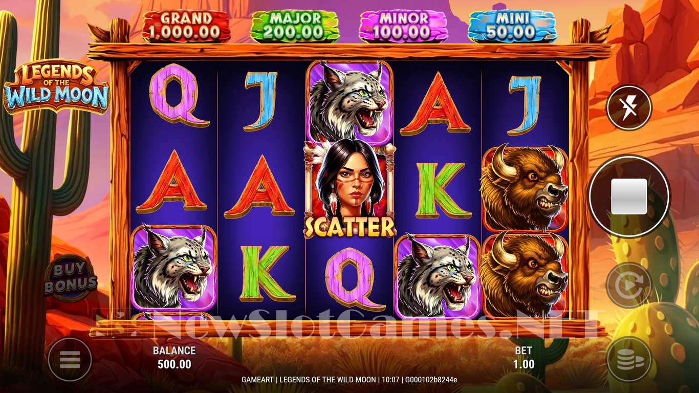 Legends of the Wild Moon Slot Slot Image in Demo - pic. 2