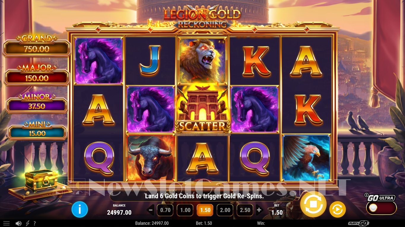 Legion Gold Reckoning Slot Demo Image