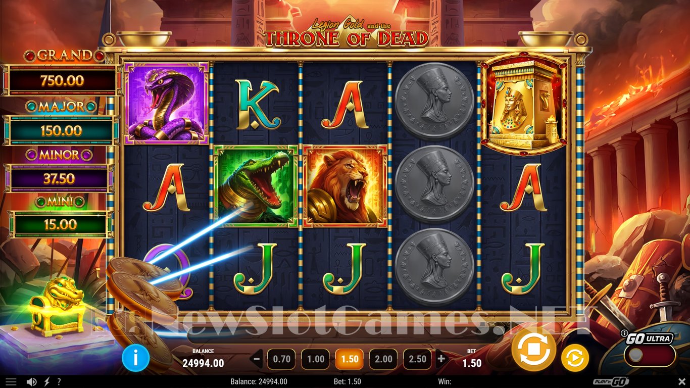 Legion Gold and the Throne of Dead Slot Slot Image in Demo - pic. 3