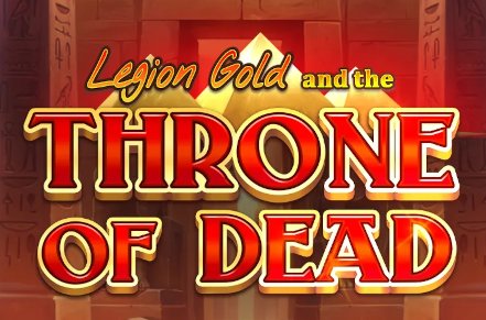 Legion Gold and the Throne of Dead Slot Logo