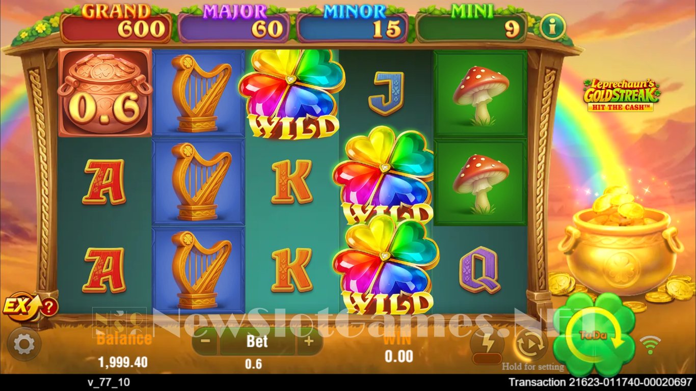 Leprechauns Gold Streak Slot Demo Image
