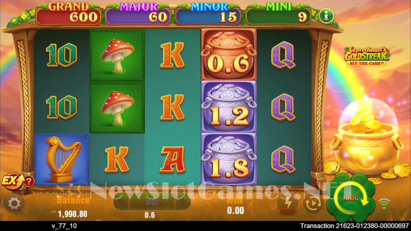 Leprechauns Gold Streak Slot Slot Image in Demo - pic. 2