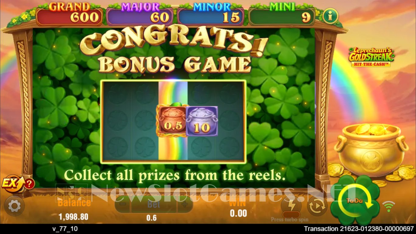 Leprechauns Gold Streak Slot Slot Image in Demo - pic. 3