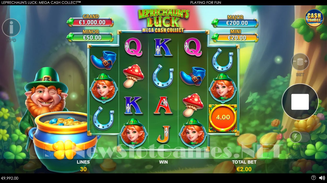 Leprechauns Luck Mega Cash Collect Slot Slot Image in Demo - pic. 2