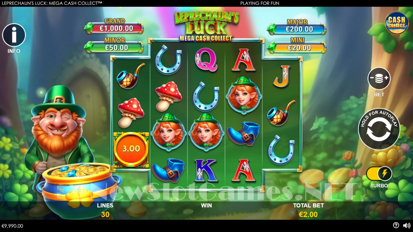Leprechauns Luck Mega Cash Collect Slot Slot Image in Demo - pic. 3
