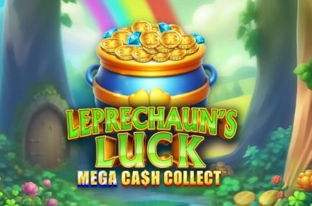 Leprechauns Luck Mega Cash Collect Slot Logo