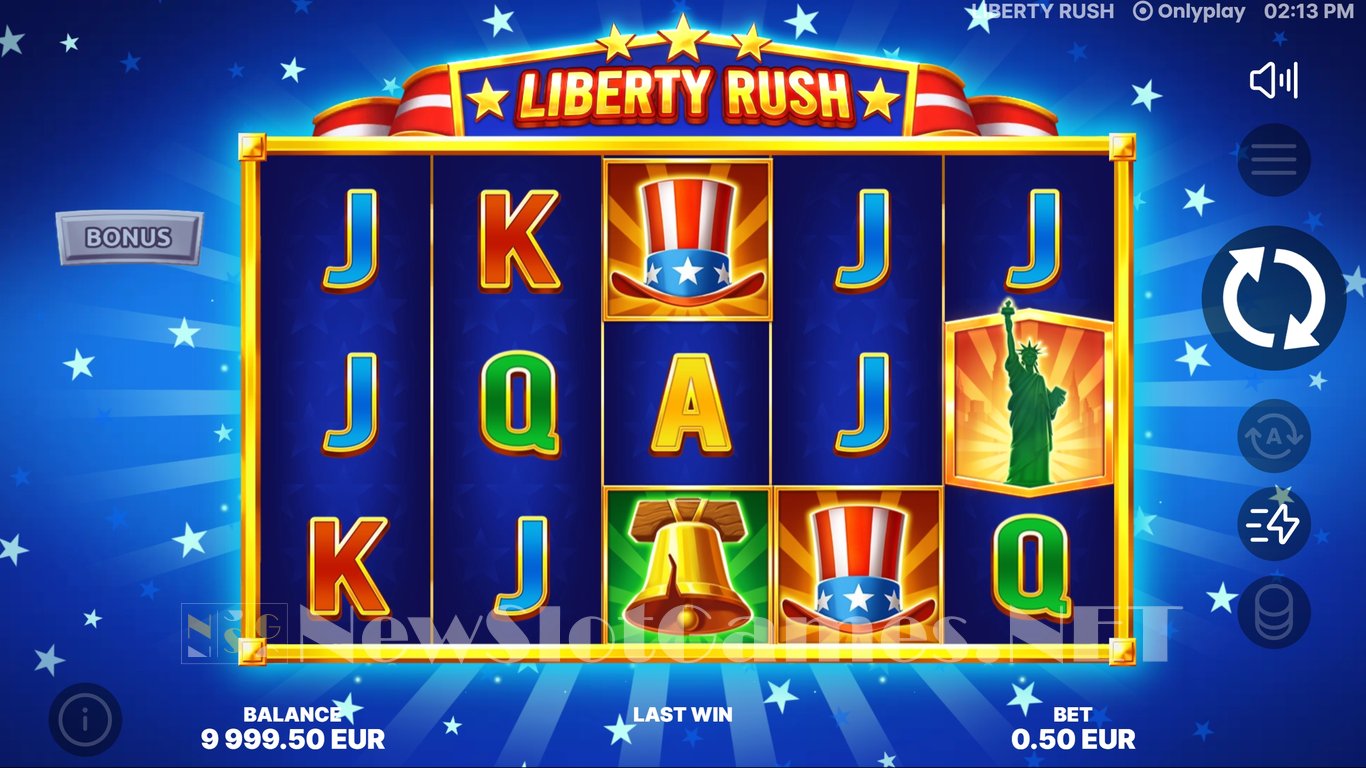 Liberty Rush Slot Demo Image