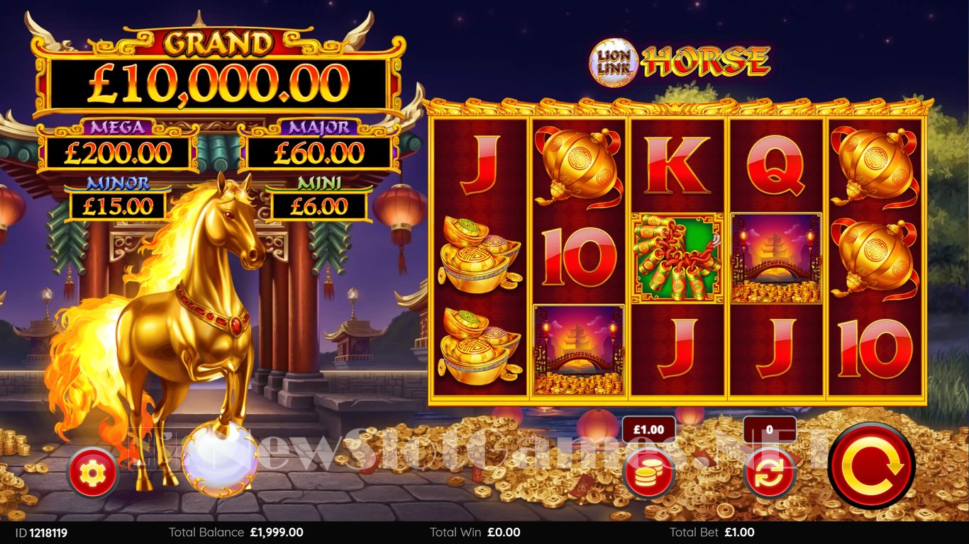 Lion Link Horse Slot Demo Image