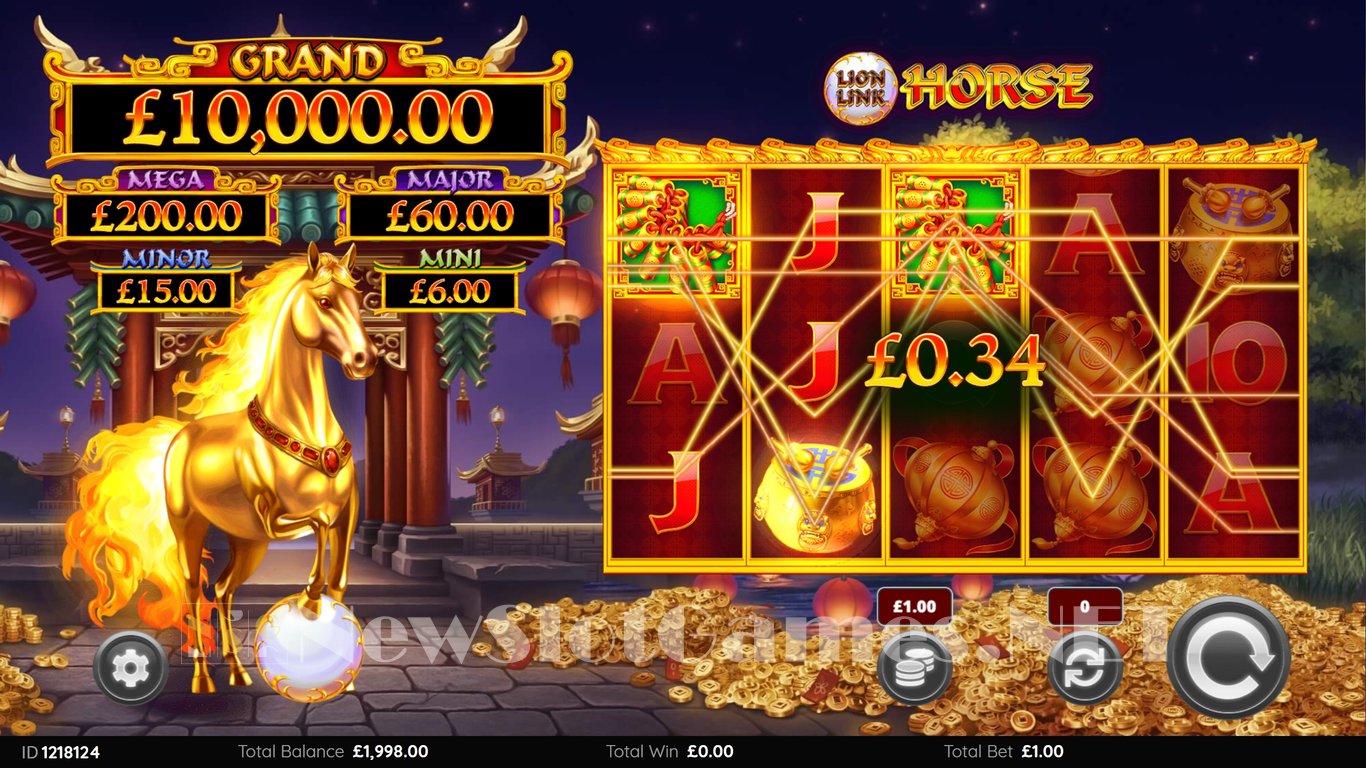 Lion Link Horse Slot Slot Image in Demo - pic. 2