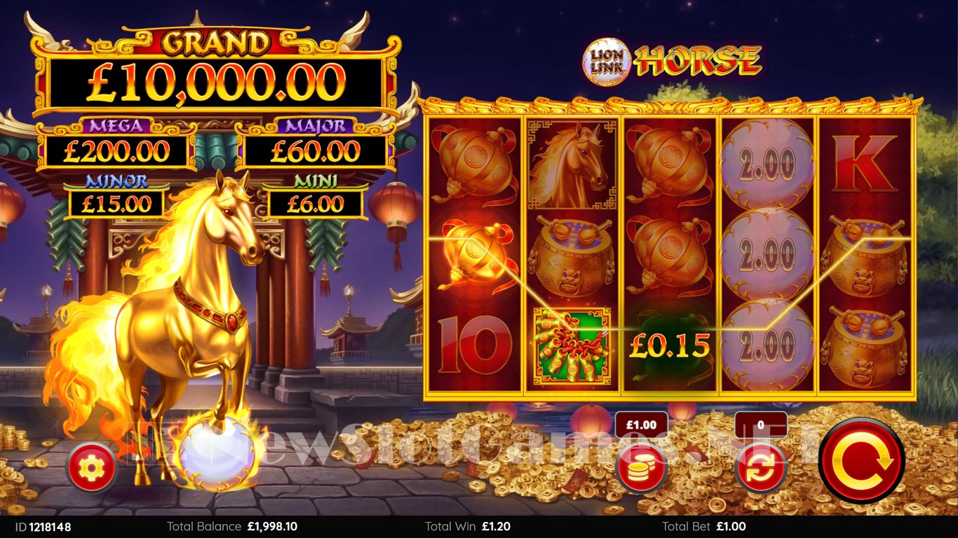 Lion Link Horse Slot Slot Image in Demo - pic. 3