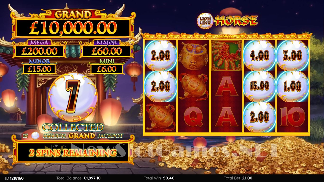 Lion Link Horse Slot Slot Image in Demo - pic. 4