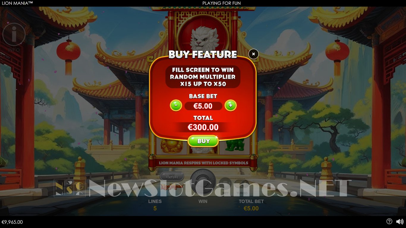 Lion Mania Slot Slot Image in Demo - pic. 4