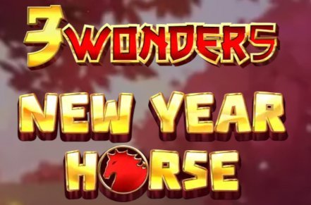 3 Wonders New Year Horse Slot Logo