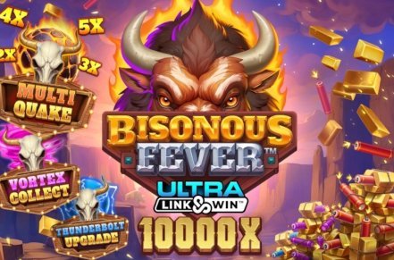 Bisonous Fever Ultra Link&Win Slot Logo
