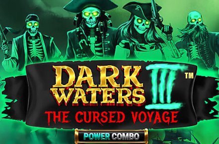 Dark Waters 3 The Cursed Voyage Slot Logo