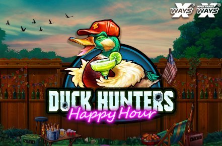 Duck Hunters Happy Hour Slot Logo