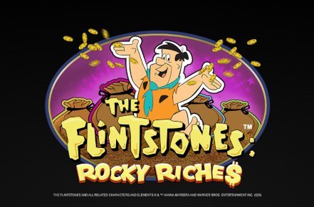 The Flintstones Rocky Riches Slot Logo