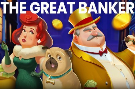The Great Banker Slot Logo