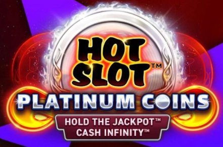 Hot Slot Platinum Coins Slot Logo