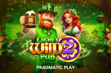 Luckys Wild Pub 2 Slot Logo