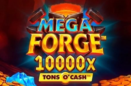 Mega Forge Tons OCash Slot Logo