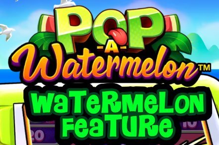 Pop-a-Watermelon Slot Logo