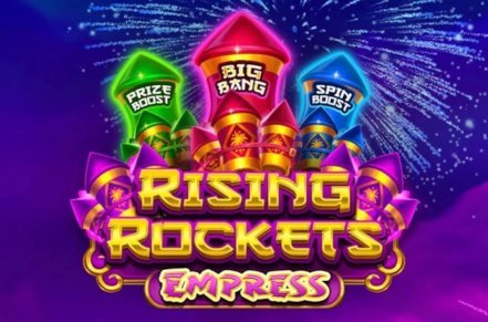 Rising Rockets Empress Slot Logo