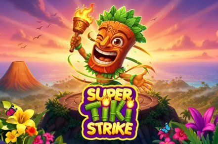 Super Tiki Strike Slot Logo