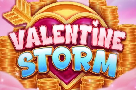 Valentine Storm Slot Logo