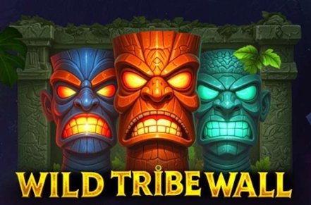 Wild Tribe Wall Slot Logo