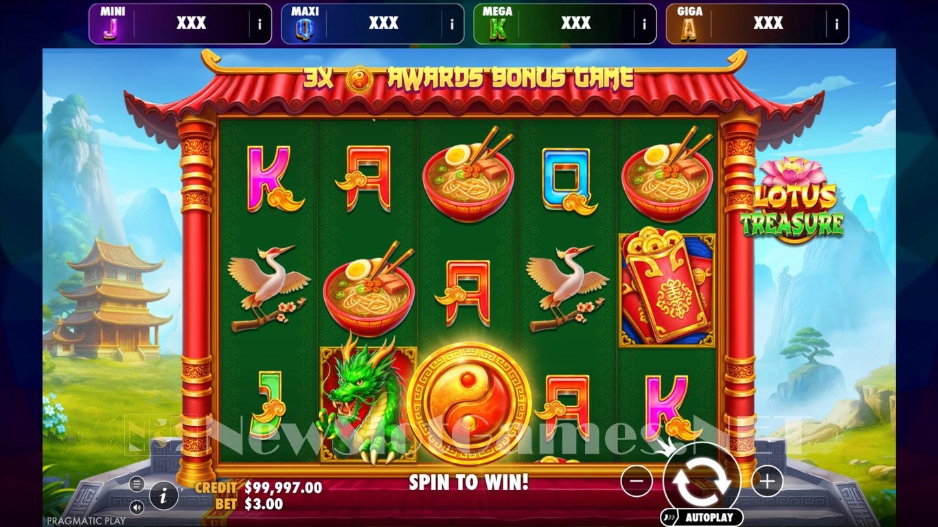 Lotus Treasure Slot Demo Image