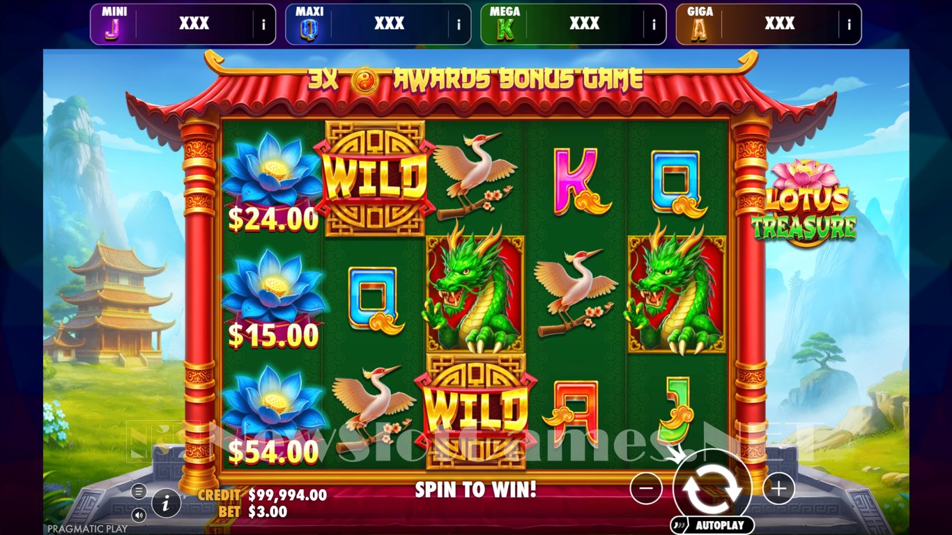 Lotus Treasure Slot Slot Image in Demo - pic. 2
