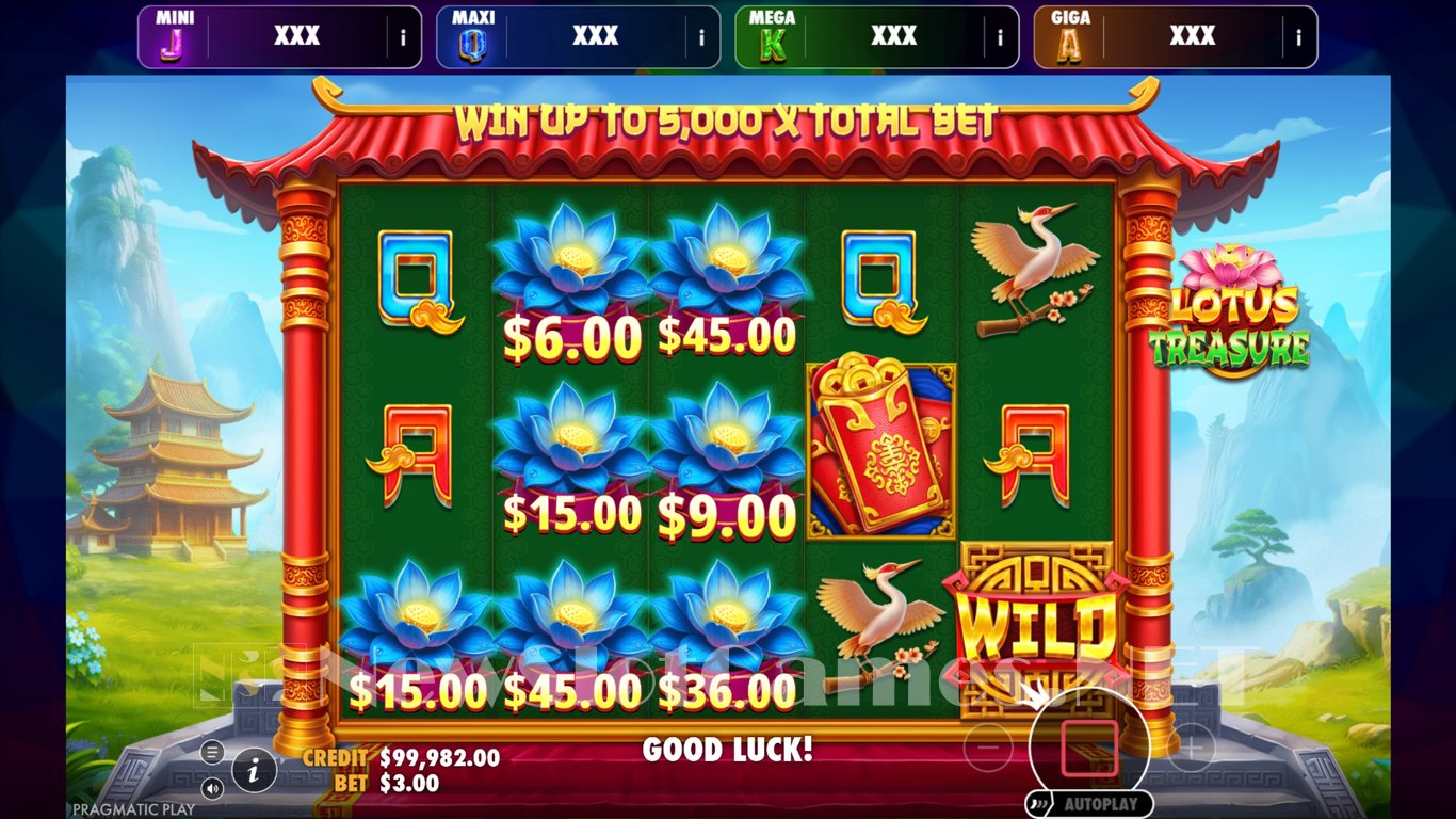 Lotus Treasure Slot Slot Image in Demo - pic. 3