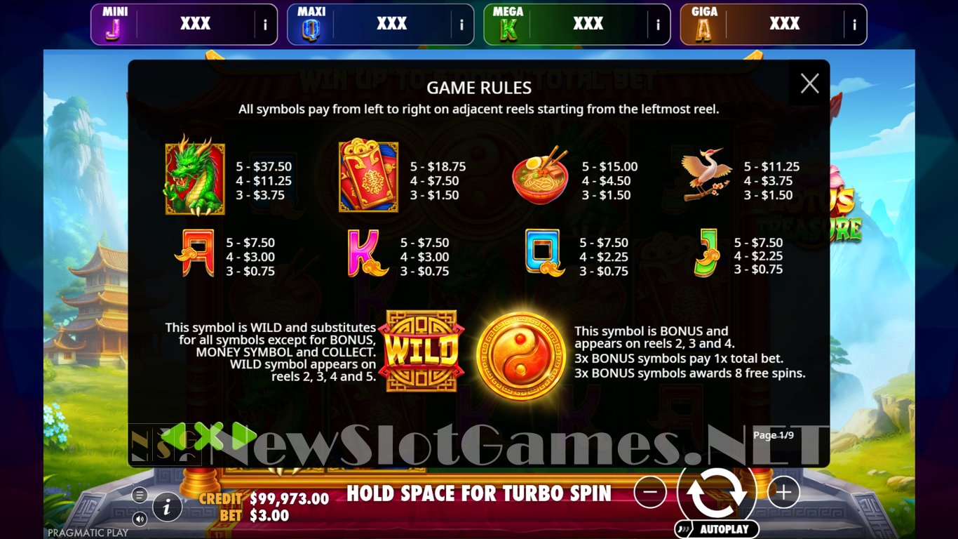 Lotus Treasure Slot Slot Image in Demo - pic. 4