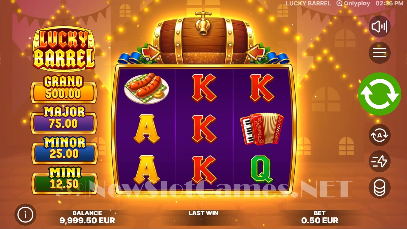 Lucky Barrel Slot Demo Image