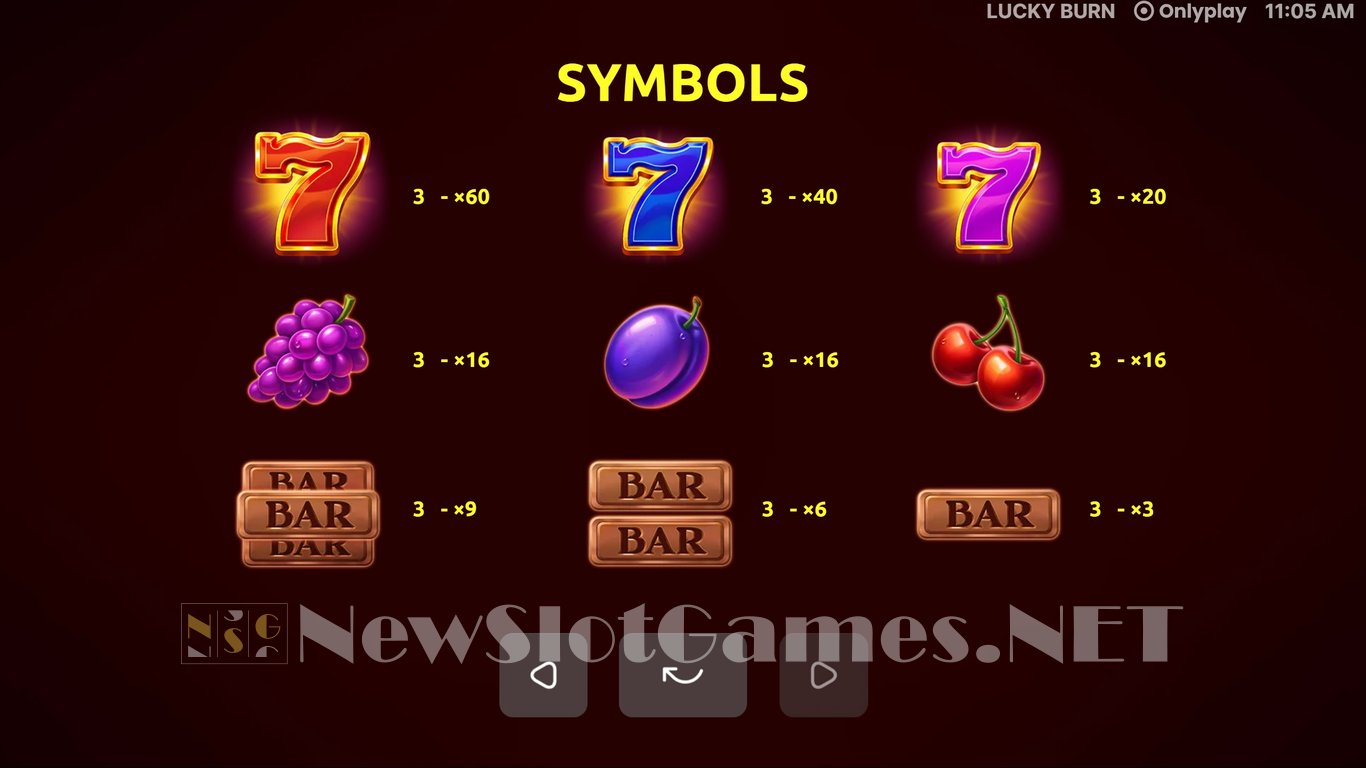 Lucky Burn Slot Slot Image in Demo - pic. 3