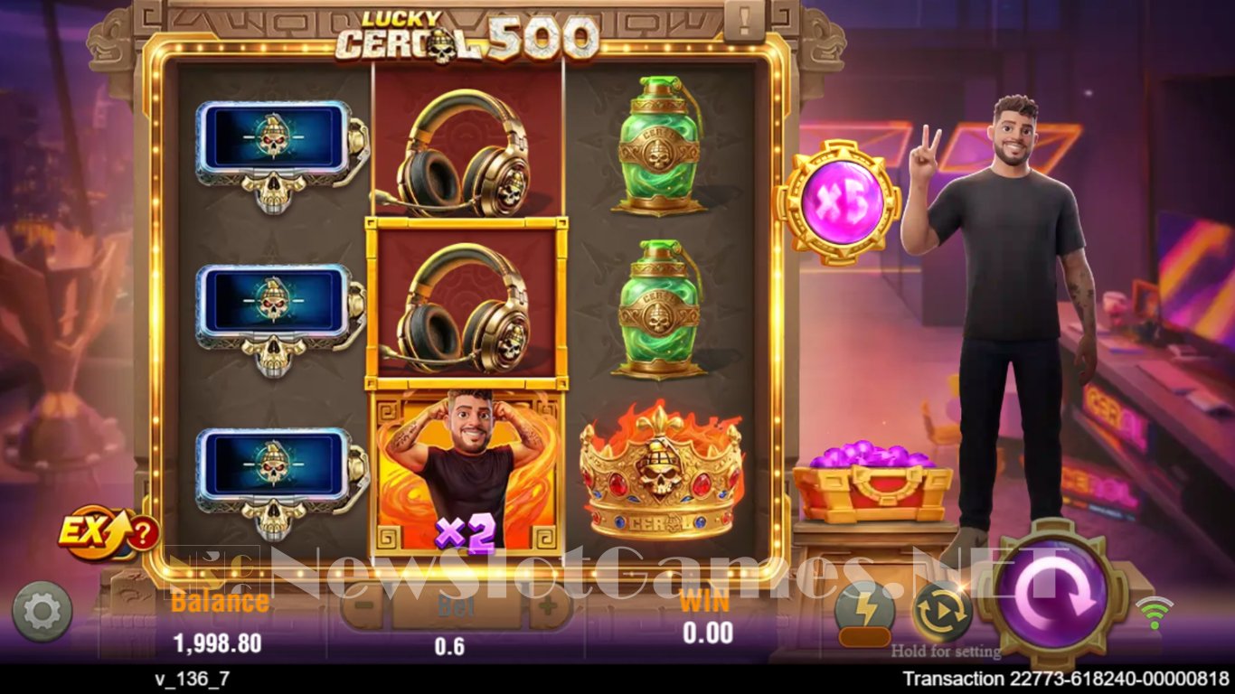 Lucky Cerol 500 Slot Demo Image