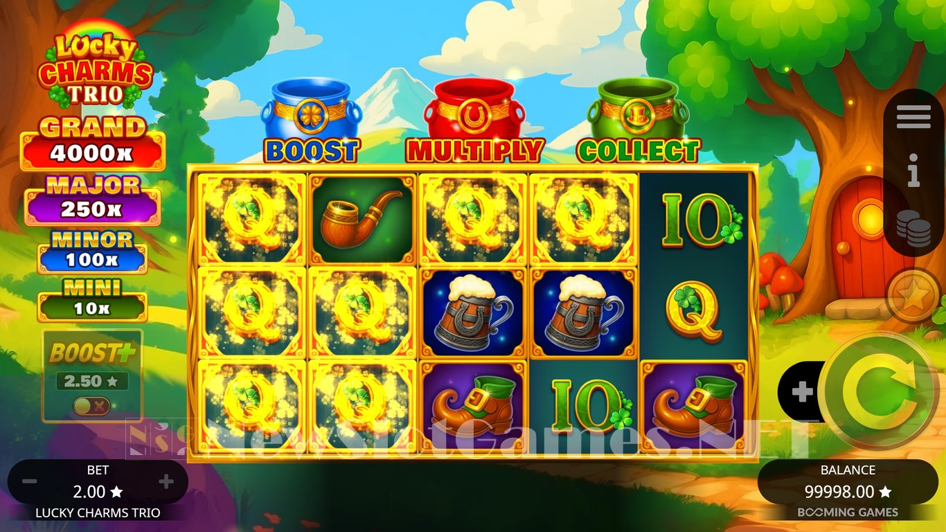 Lucky Charms Trio Slot Demo Image