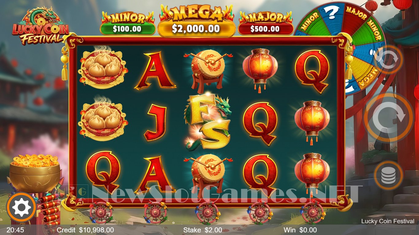 Lucky Coin Festival Slot Demo Image